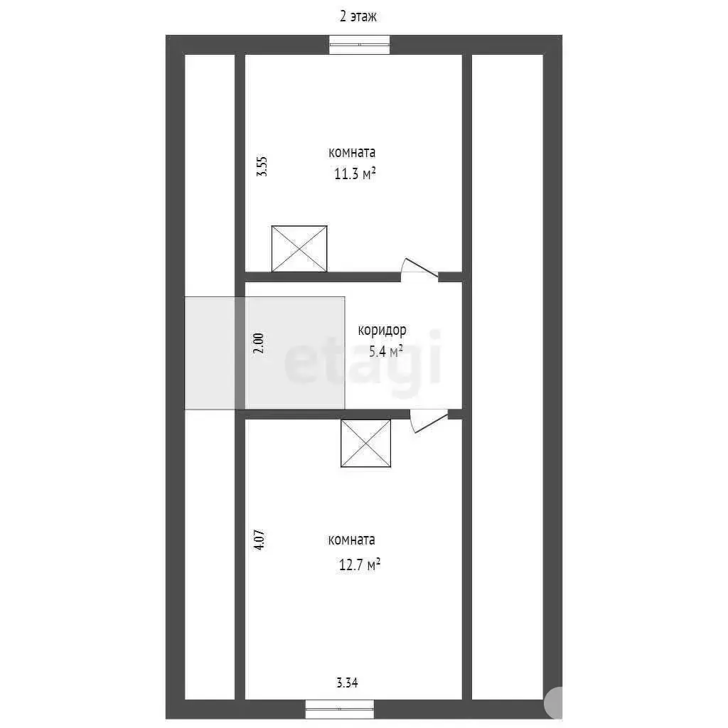 Продажа 2-этажного коттеджа в Капланцах, Минская область ул. Капитана Хмары, 129000USD, код 651348 - фото 13