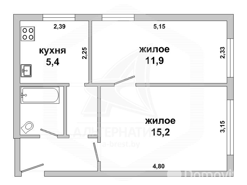 купить квартиру, Брест, ул. Маяковского