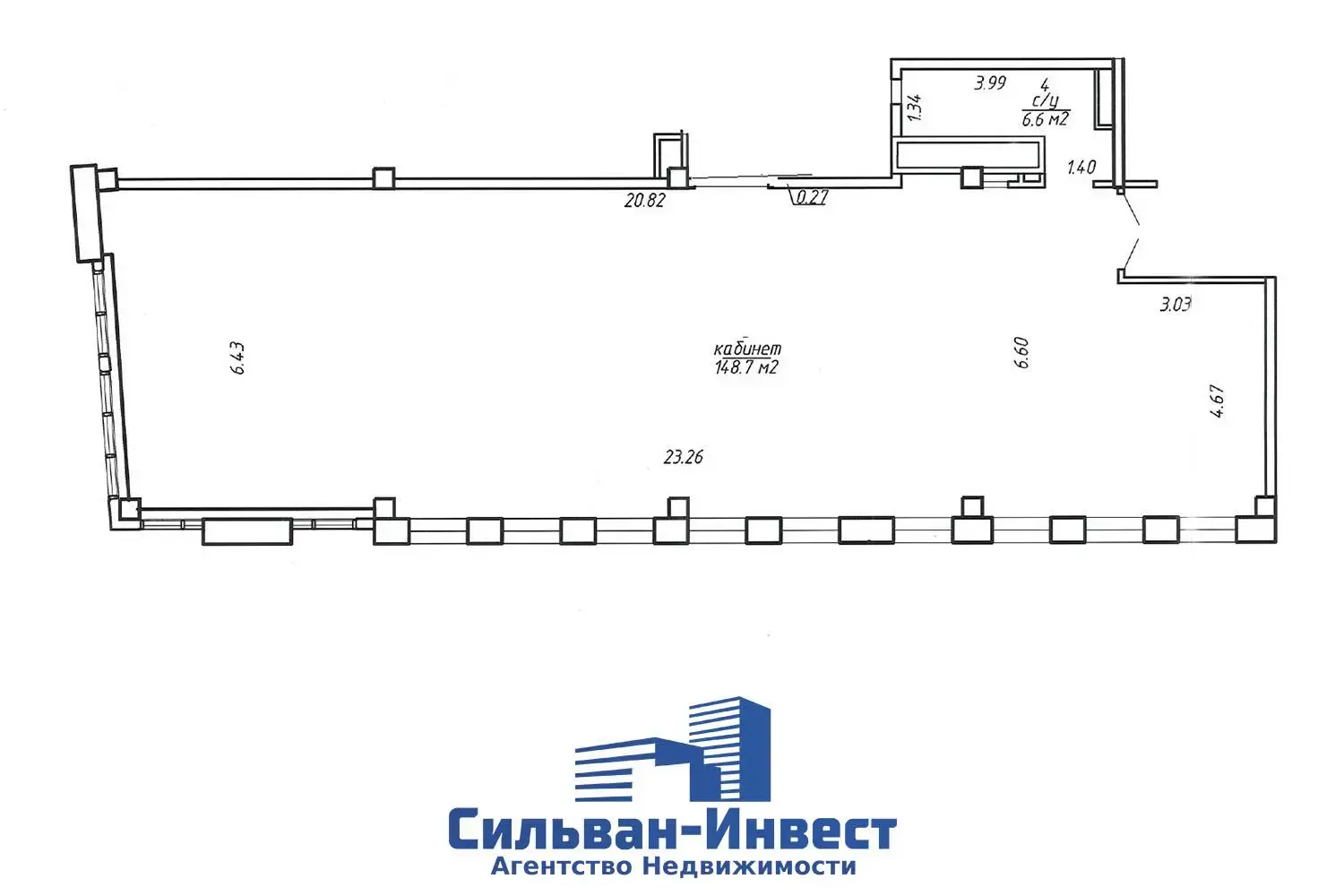 Снять офис на ул. Зыбицкая, д. 6 в Минске, 6212BYN, код 17062 - фото 11