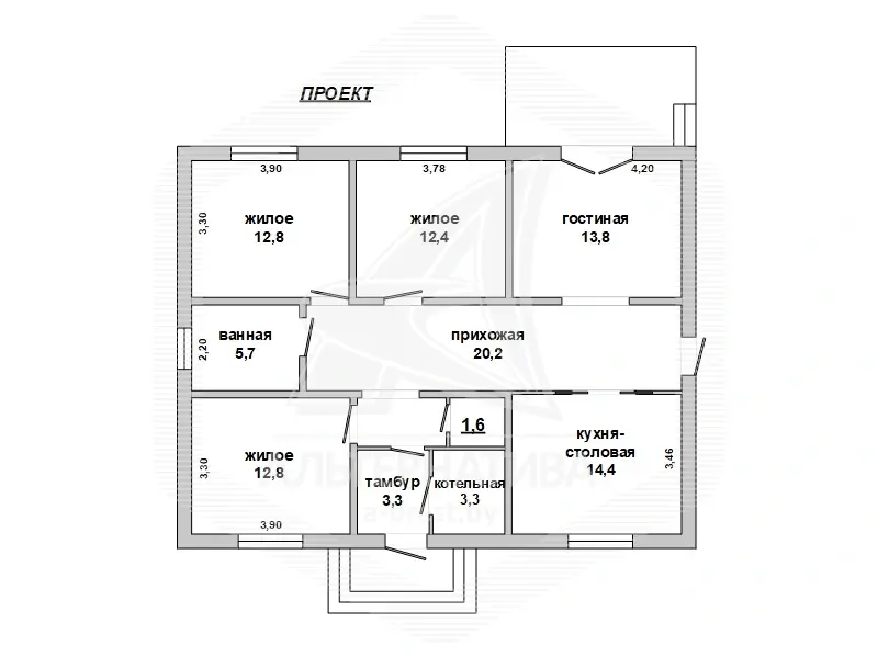 Купить 1-этажную дачу в Железобетонщик 95 Брестская область, 68000USD, код 170955 - фото 20