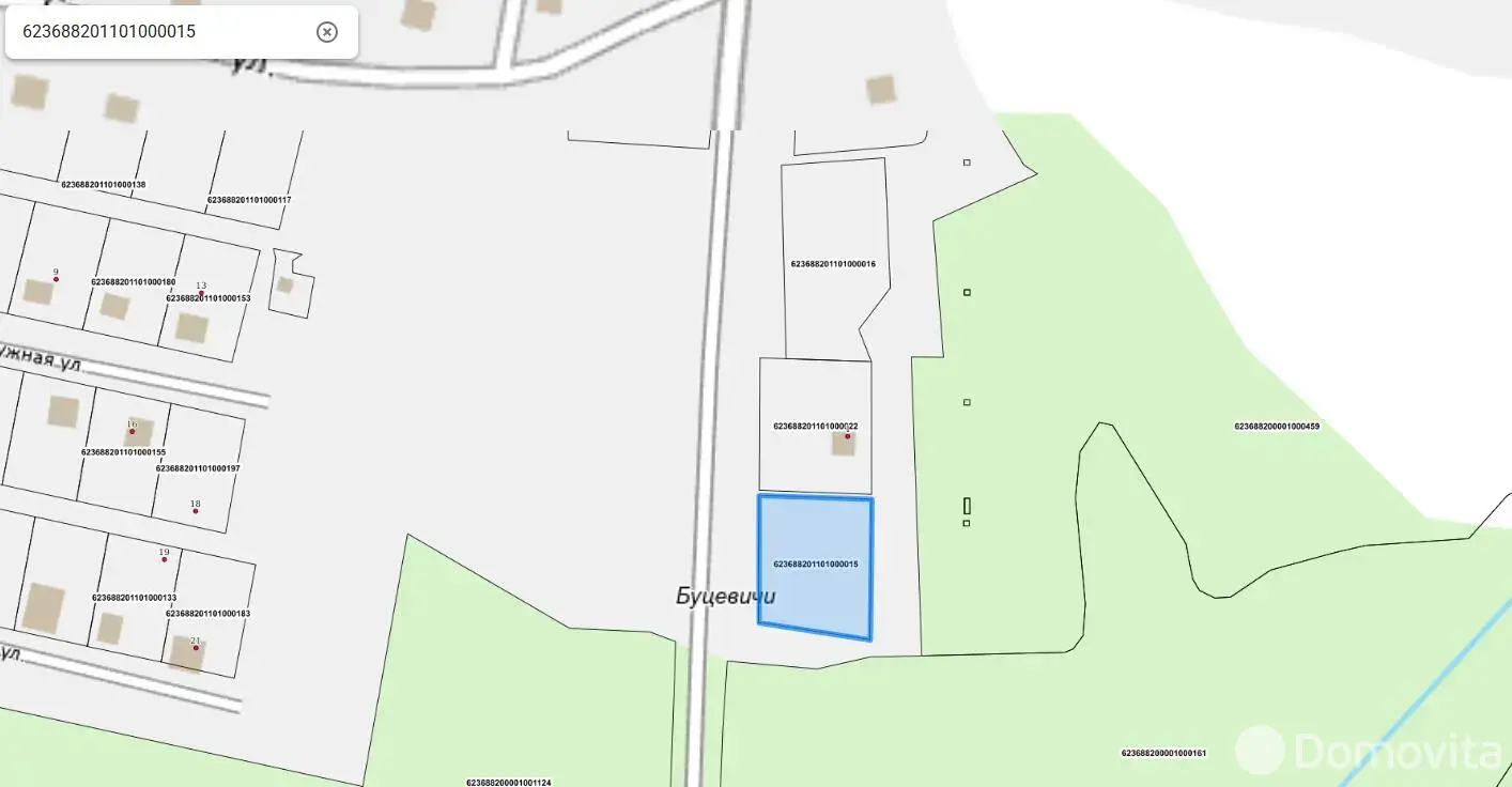 участок, Буцевичи, , стоимость продажи 75 892 р.