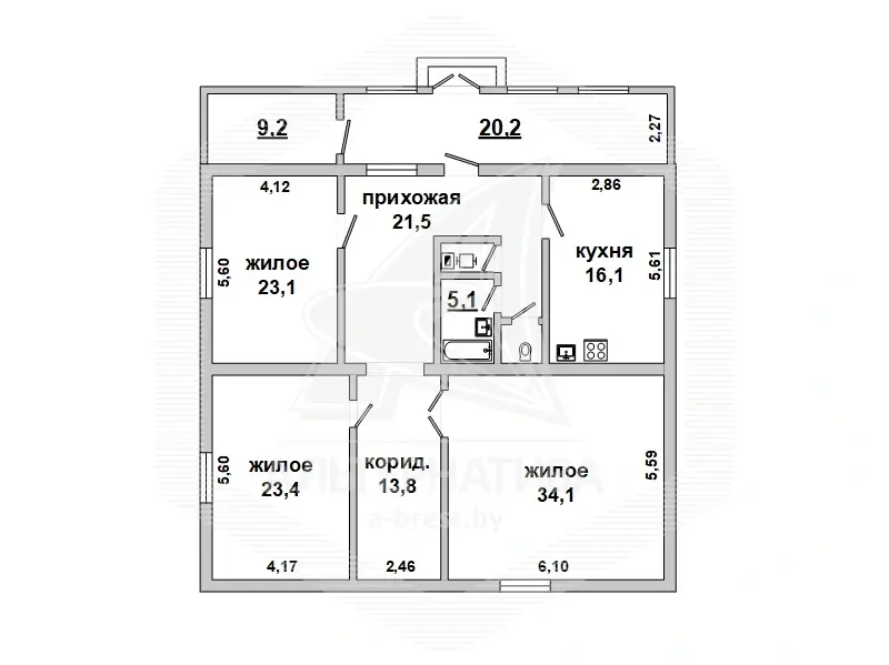 коттедж, Томашовка, 