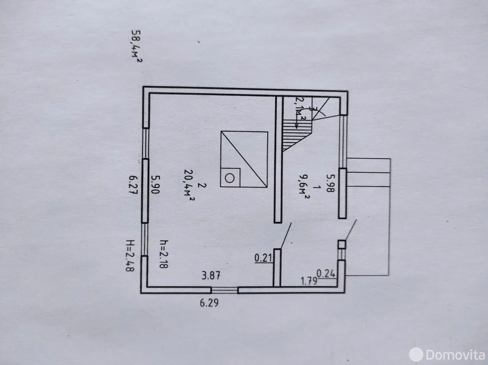 Продажа 1-этажной дачи в Автозаводец Минская область, 26000USD, код 182189 - фото 17