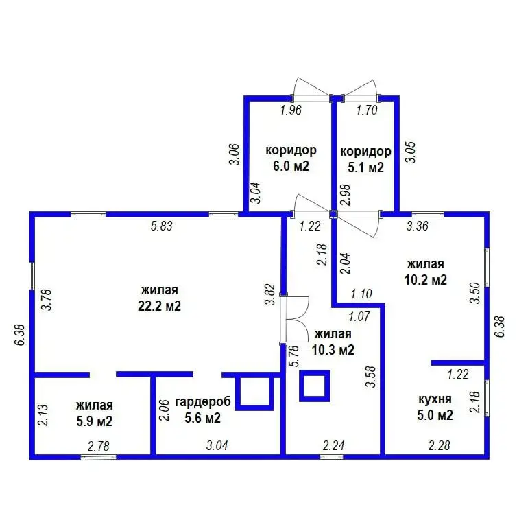 купить дом, Залесье, д. 15