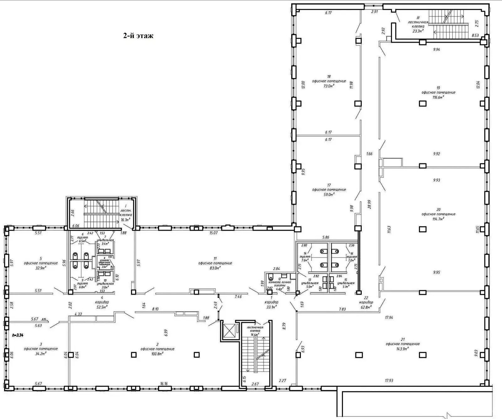 Купить офис на ул. Волгоградская, д. 6/А в Минске, 5750250USD, код 8340 - фото 22