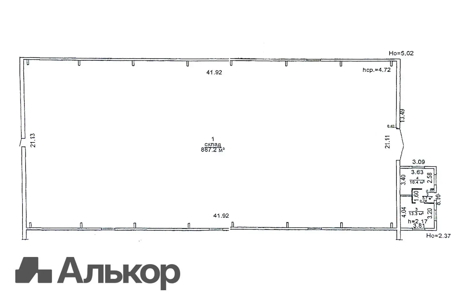 Стоимость аренды склада, Ковалевщина, ул. Заводская, д. 5/2