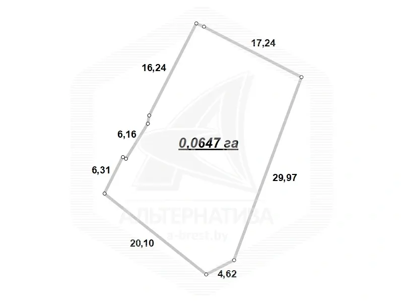Купить земельный участок, 6.47 соток, Кобрин, Брестская область, 20800USD, код 569224 - фото 15