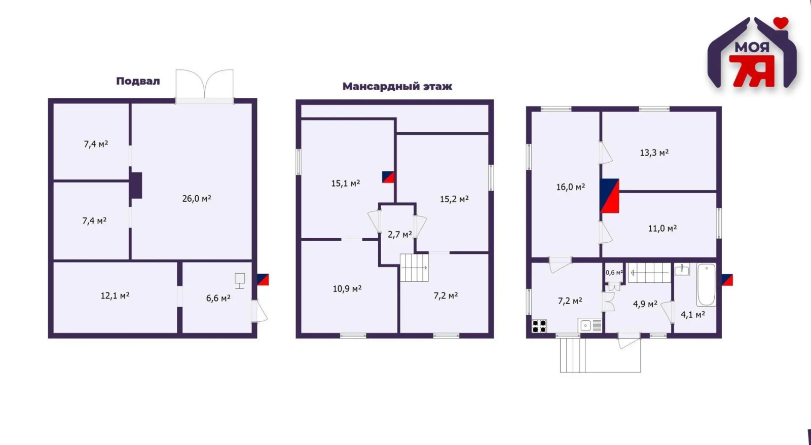 Купить 3-этажную дачу в Урожай-2002 Минская область, 52000USD, код 184289 - фото 29