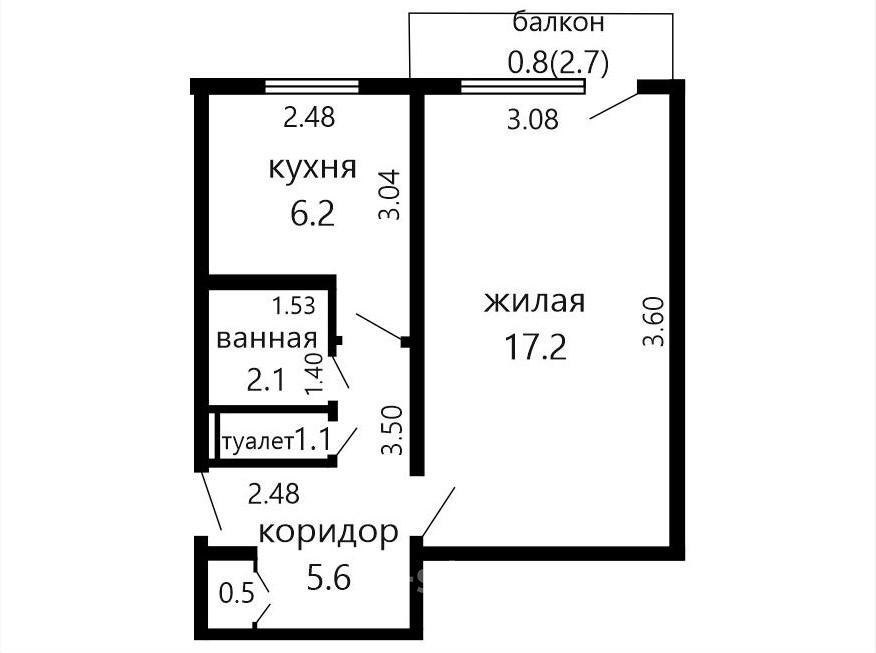 квартира, Минск, ул. Ауэзова, д. 9 