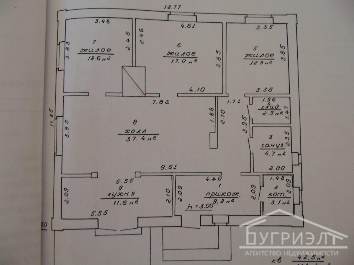 Стоимость продажи коттеджа, Литвины, д. 1