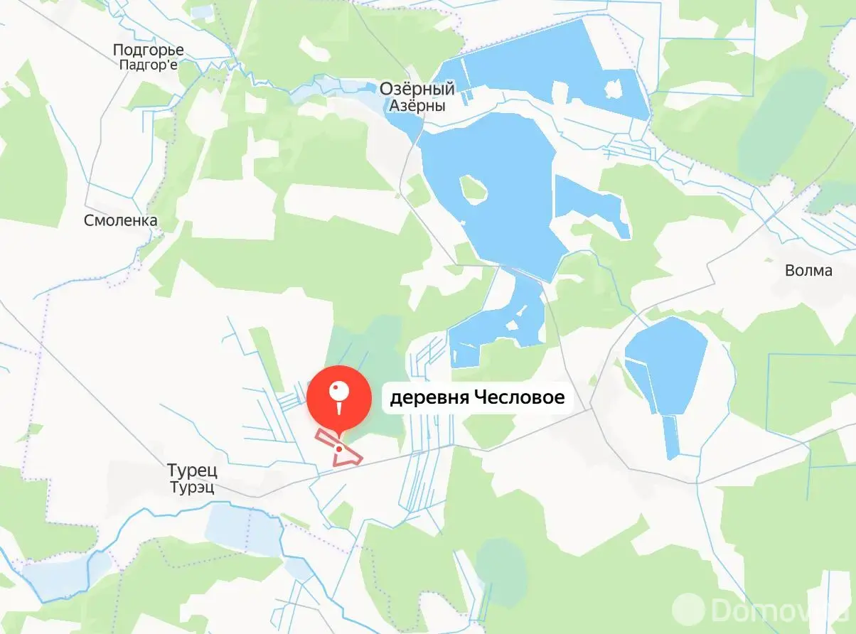 купить участок, Чесловое, ул. Центральная