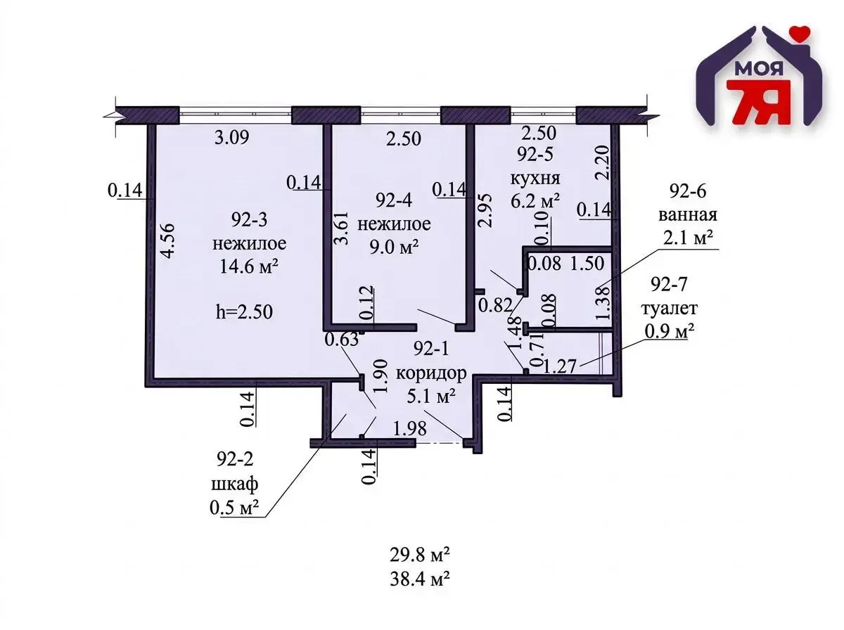 Купить торговую точку на ул. Ленина, д. 24 в Солигорске, 158000BYN, код 998907 - фото 19