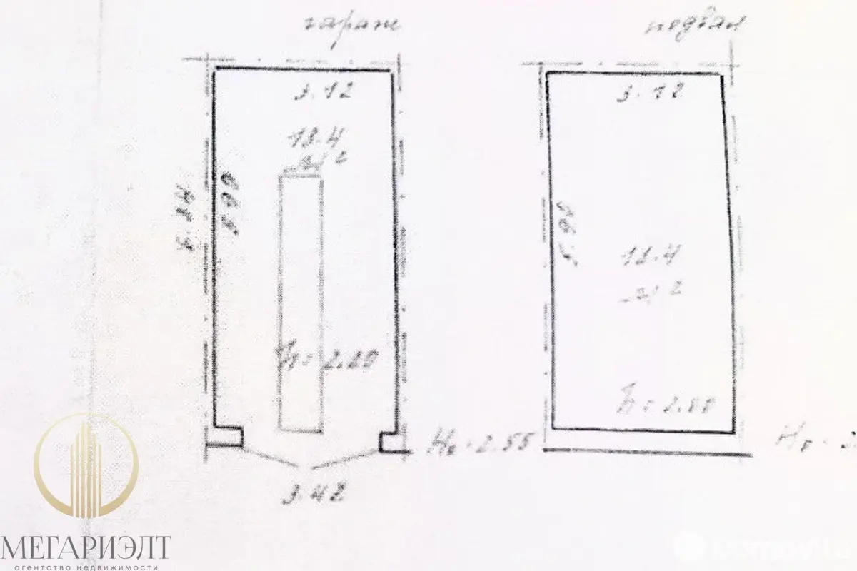 Продажа гаража в Минске пер. Кольцова 1-й, д. 29, 6500USD, код 9137 - фото 3