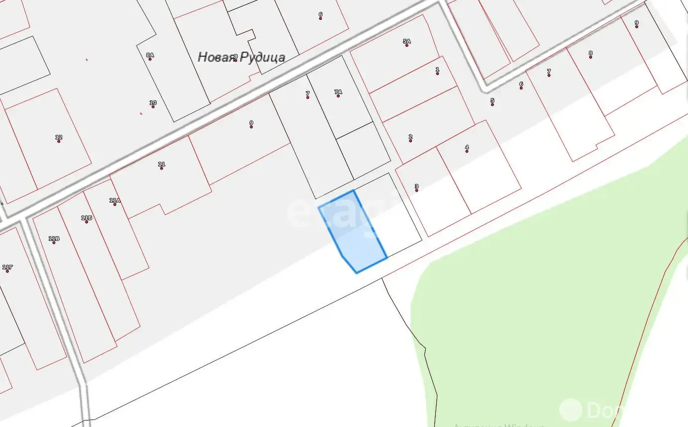 Стоимость продажи участка, Новая Рудица, 