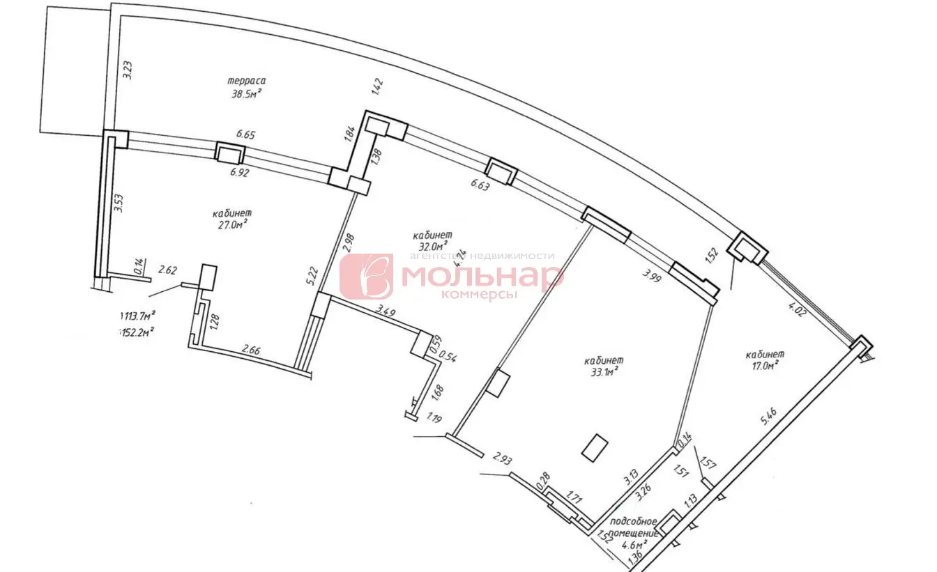 Аренда торгового помещения на ул. Ратомская, д. 7 в Минске, 3117EUR, код 966354 - фото 14