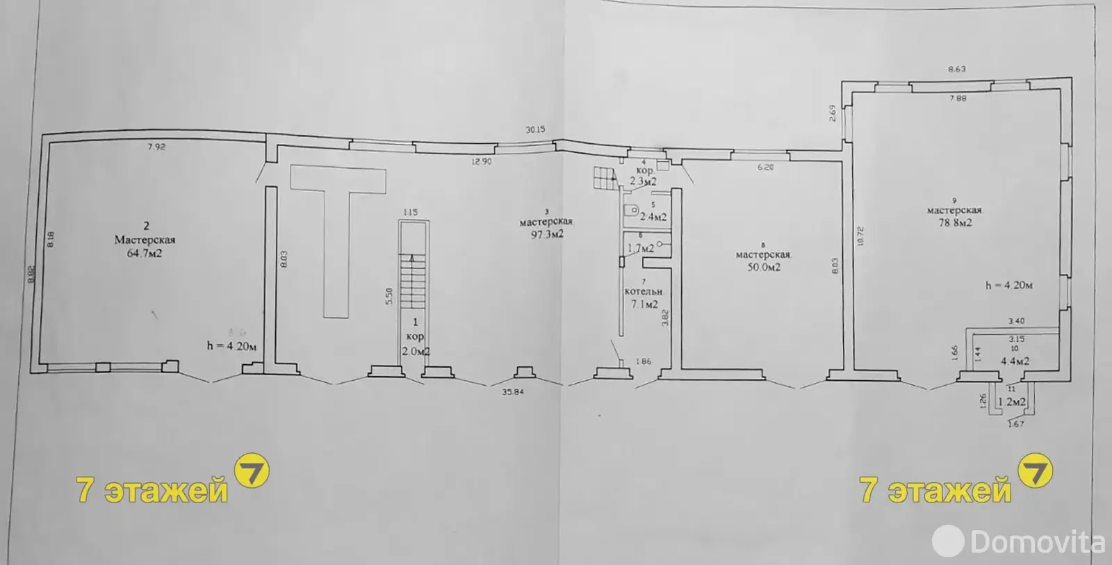 Купить помещение под сферу услуг в Минске, ул. Жилуновича, д. 2 - фото 12