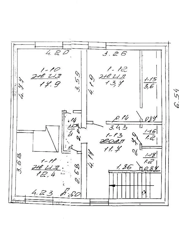 дом, Крупица, ул. Южная, стоимость продажи 216 888 р.