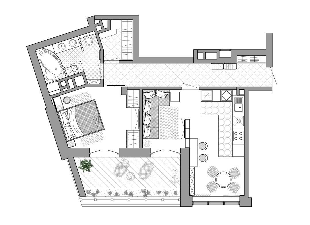 Продажа 1-комнатной квартиры в Минске, ул. Кропоткина, д. 63, 122598 USD, код: 1109402 - фото 5