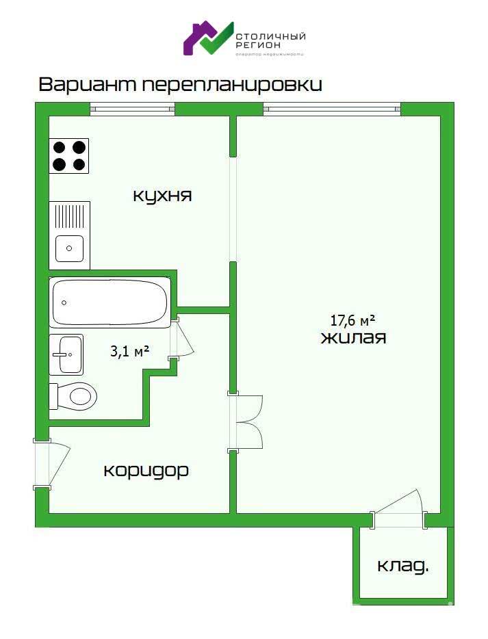 продажа квартиры, Борисов, пр-т Революции, д. 31