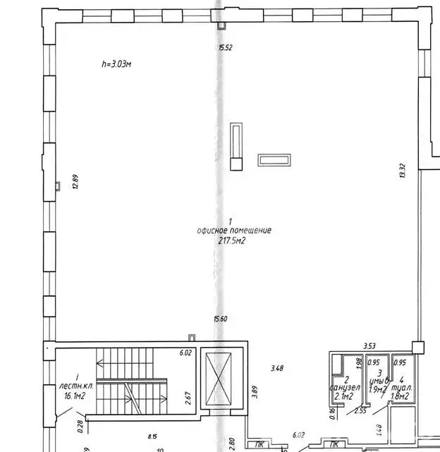 Аренда офиса на ул. Ленина, д. 50 в Минске, 12281BYN, код 17020 - фото 2