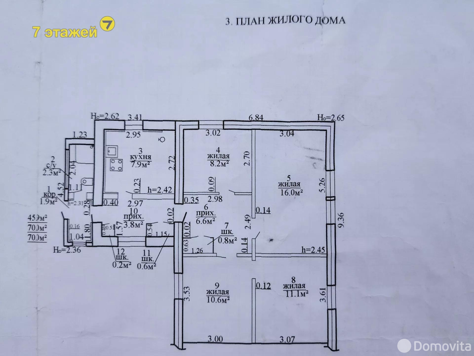 Цена продажи дома, Смиловичи, ул. Южная