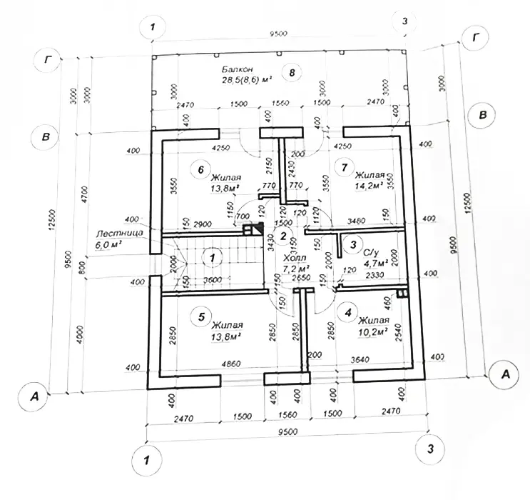 Купить 2-этажную дачу в Сокол Минская область, 105000USD, код 184265 - фото 27