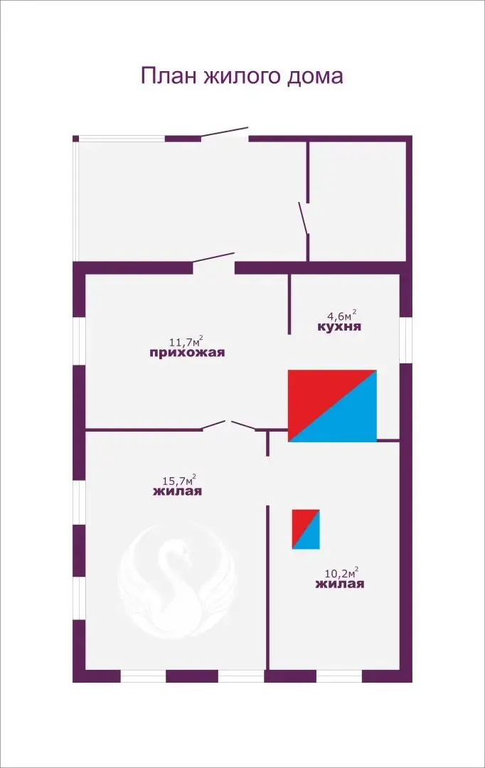 дом, Брусы, ул. Луговая, д. 47 