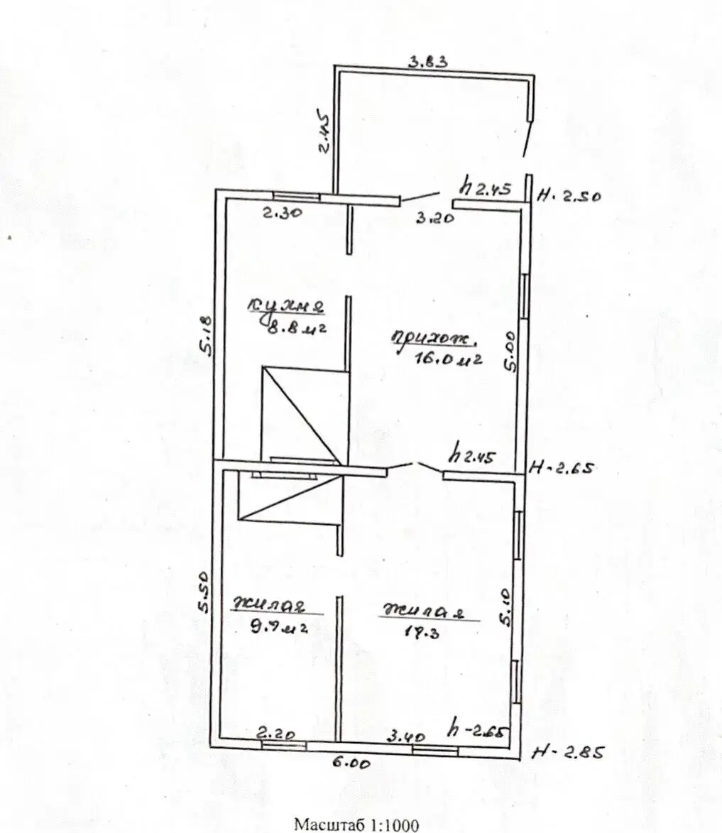 коттедж, Яловка, ул. Центральная, д. 11 