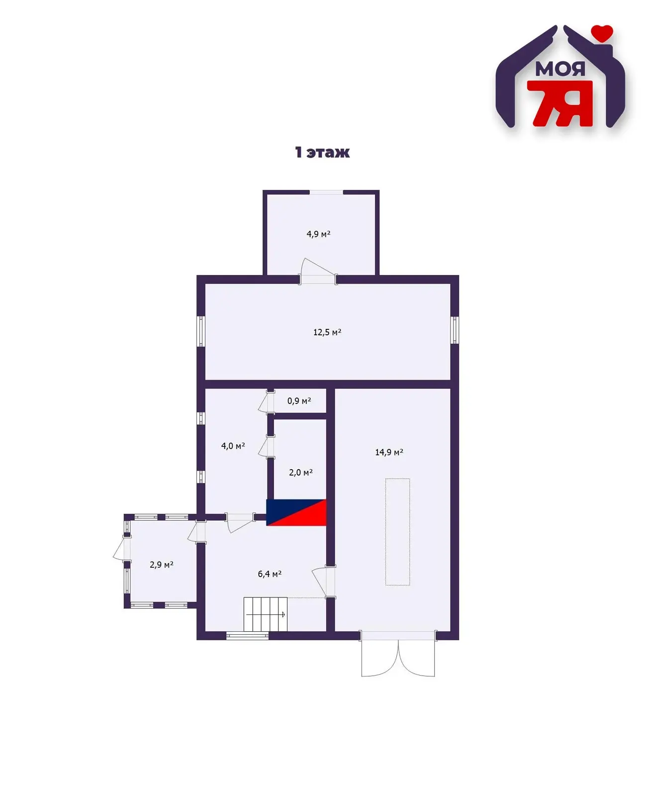 Купить 3-этажную дачу в Рамонак Минская область, 28500USD, код 184433 - фото 25