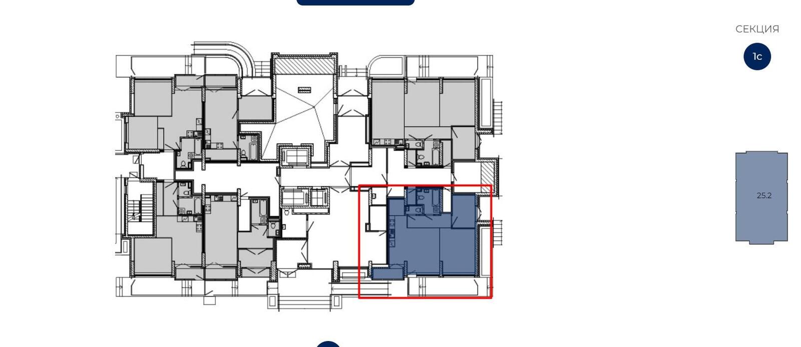 Купить 2-комнатную квартиру в Минске, ул. Михаила Савицкого, д. 4, 96432 EUR, код: 1093854 - фото 2