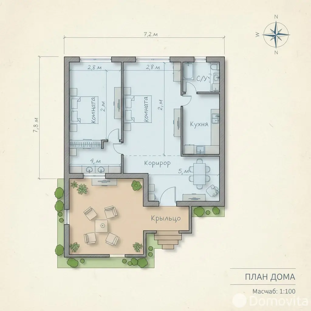 дача, Восход, 