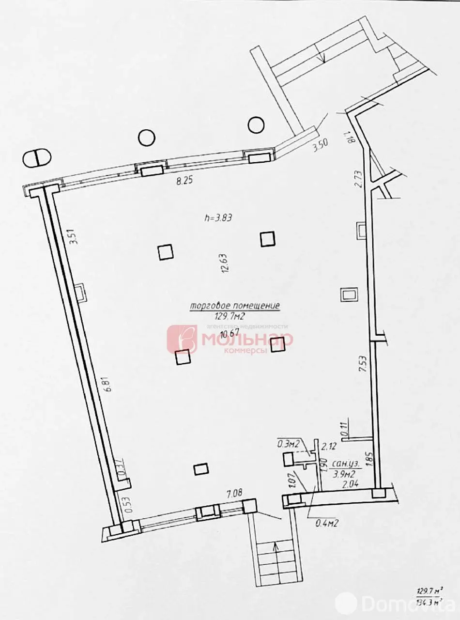 торговый объект, Минск, пр-т Дзержинского, д. 115 