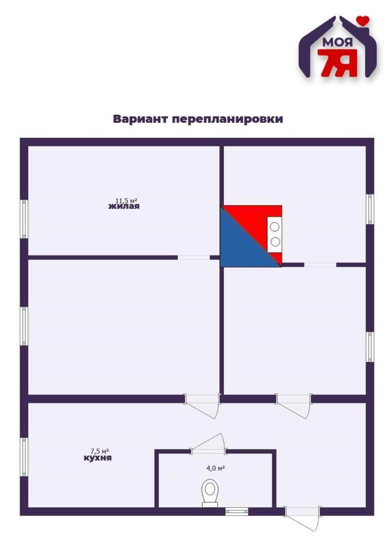 Продажа 2-этажного коттеджа в Слободе, Минская область ул. Центральная, 52000USD, код 637031 - фото 4