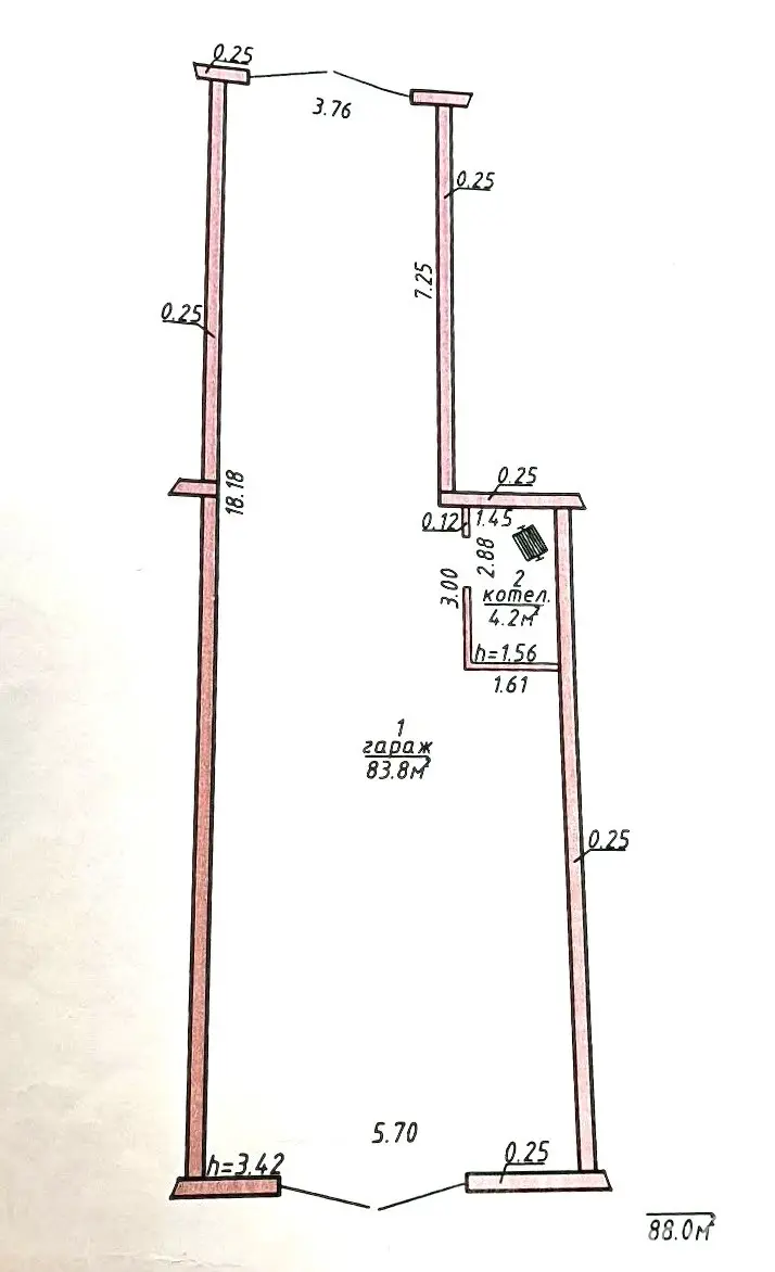 Продажа гаража в Витебске ул. Гагарина, 21000USD, код 9483 - фото 1