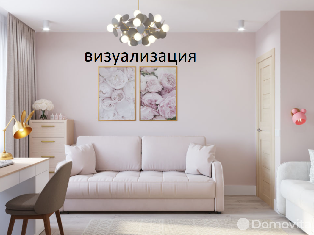 Купить 1-комнатную квартиру в Минске, ул. Разинская, д. 4, 62698 USD, код: 997162 - фото 3