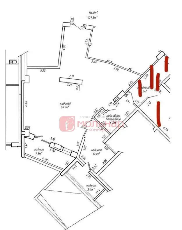 Аренда торгового помещения на ул. Ратомская, д. 7 в Минске, 3117EUR, код 966354 - фото 15