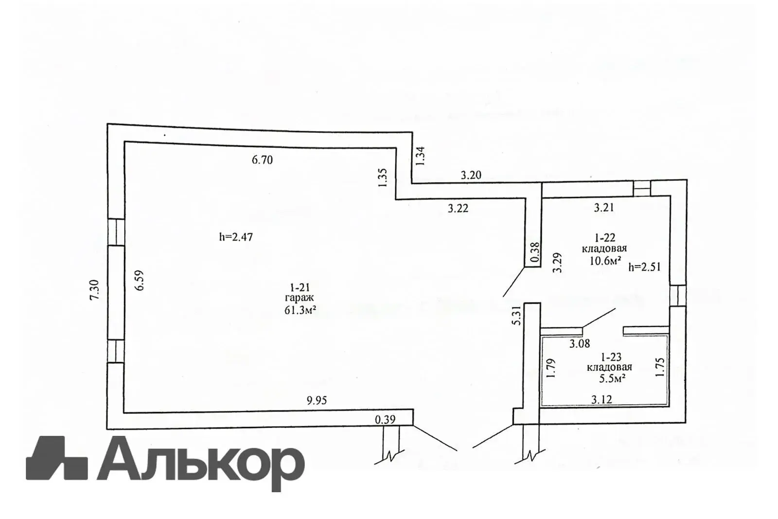 Снять складское помещение на пер. Загородный 4-й, д. 33/1 в Минске, код 964277 - фото 7