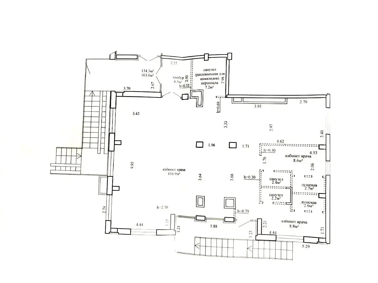 Аренда торгового помещения на ул. Петра Мстиславца, д. 7 в Минске, 3260EUR, код 968181 - фото 15