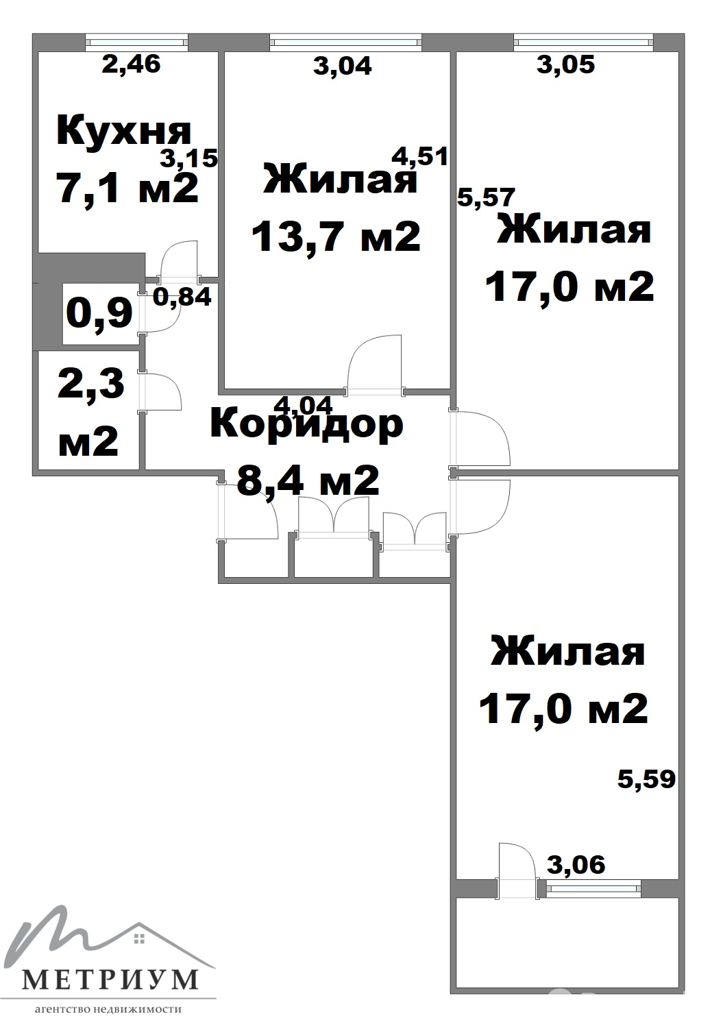 Купить 3-комнатную квартиру в Минске, ул. Карбышева, д. 9, 95000 USD, код: 1032767 - фото 2