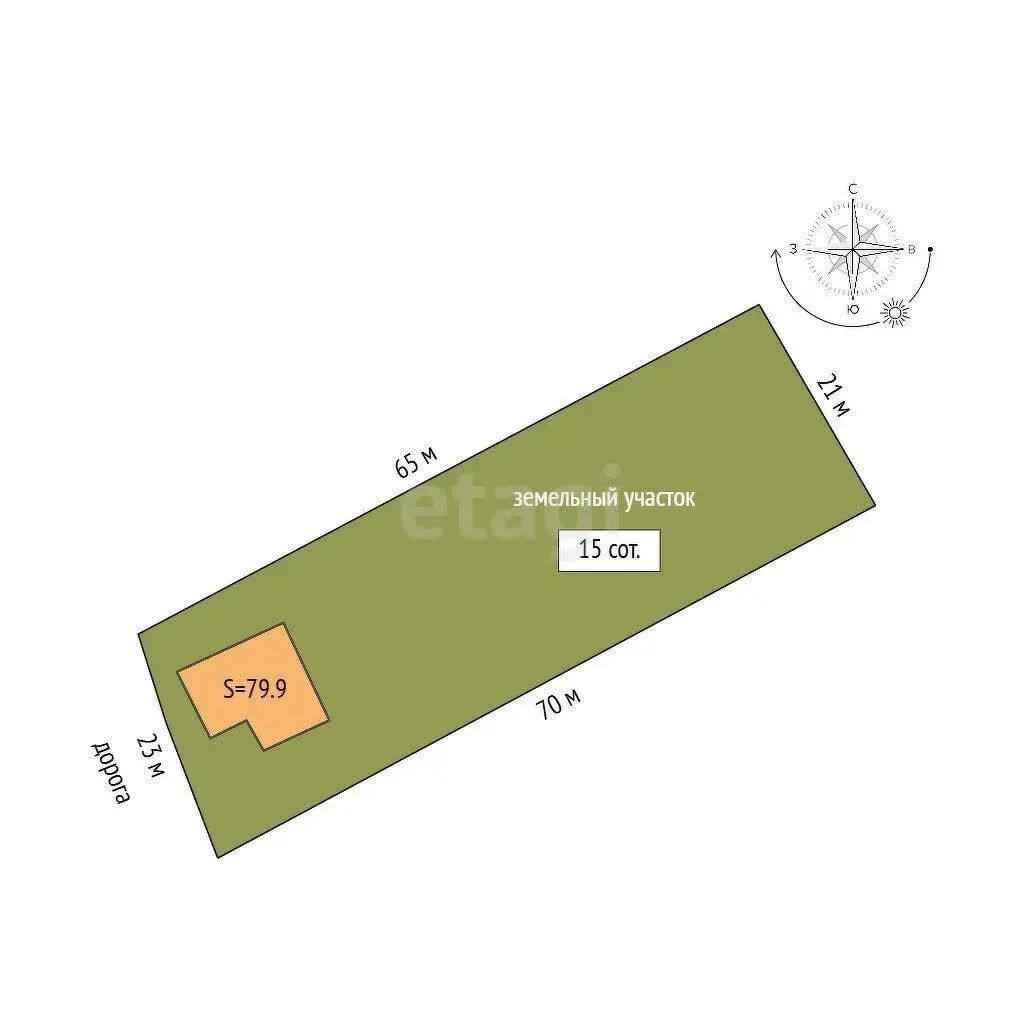 коттедж, Мядель, ул. Заозерная