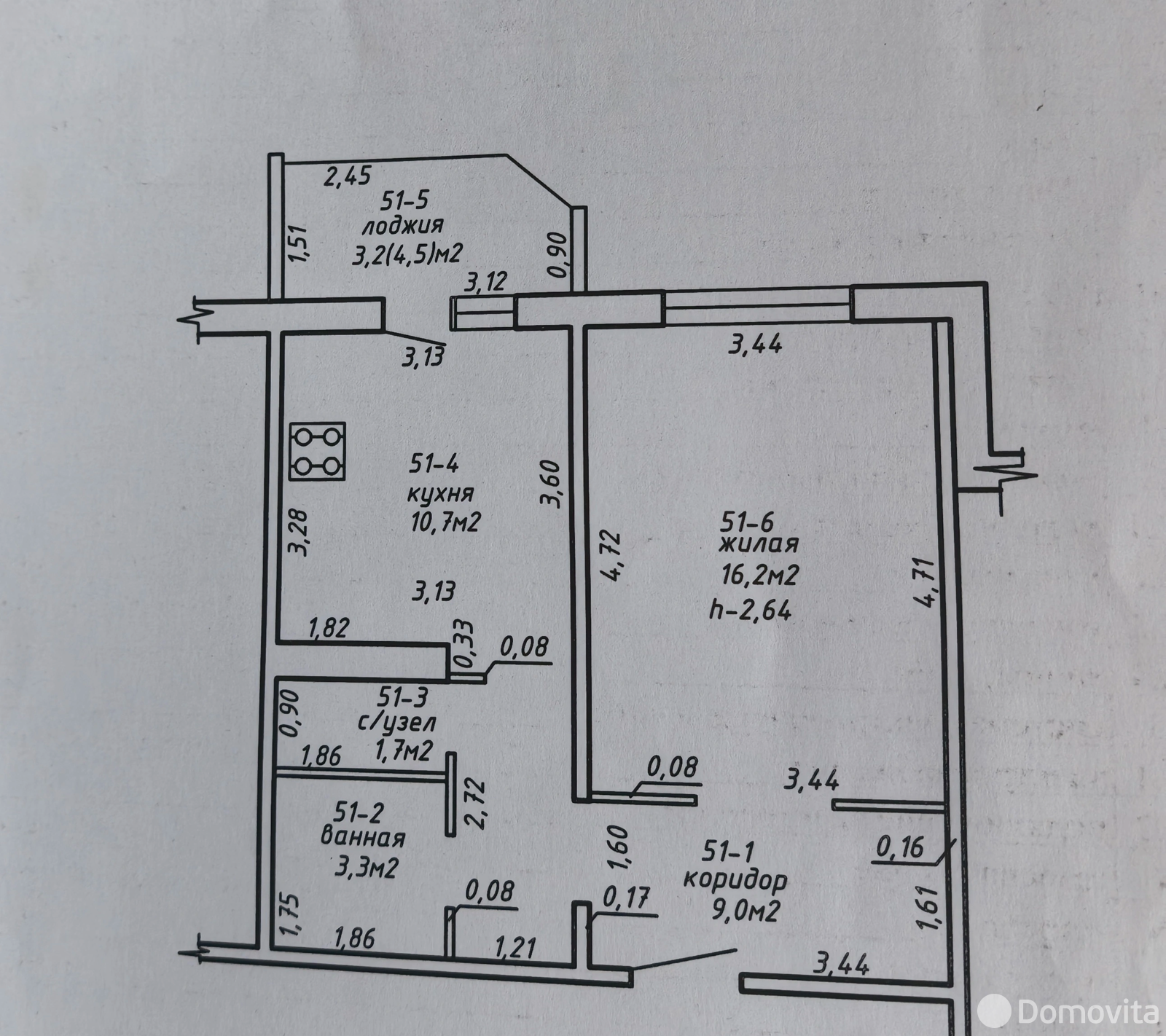 Продажа 1-комнатной квартиры в Гомеле, ул. Григория Денисенко, д. 82, 47987 USD, код: 1130209 - фото 4