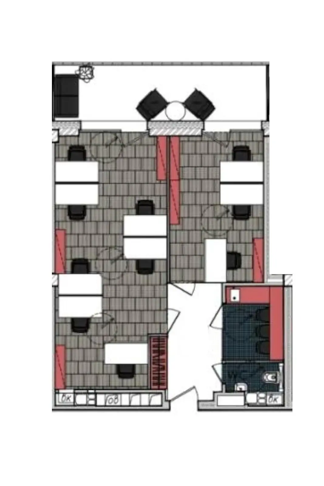 Аренда офиса на ул. Мясникова, д. 27 в Минске, 2000USD, код 15791 - фото 16