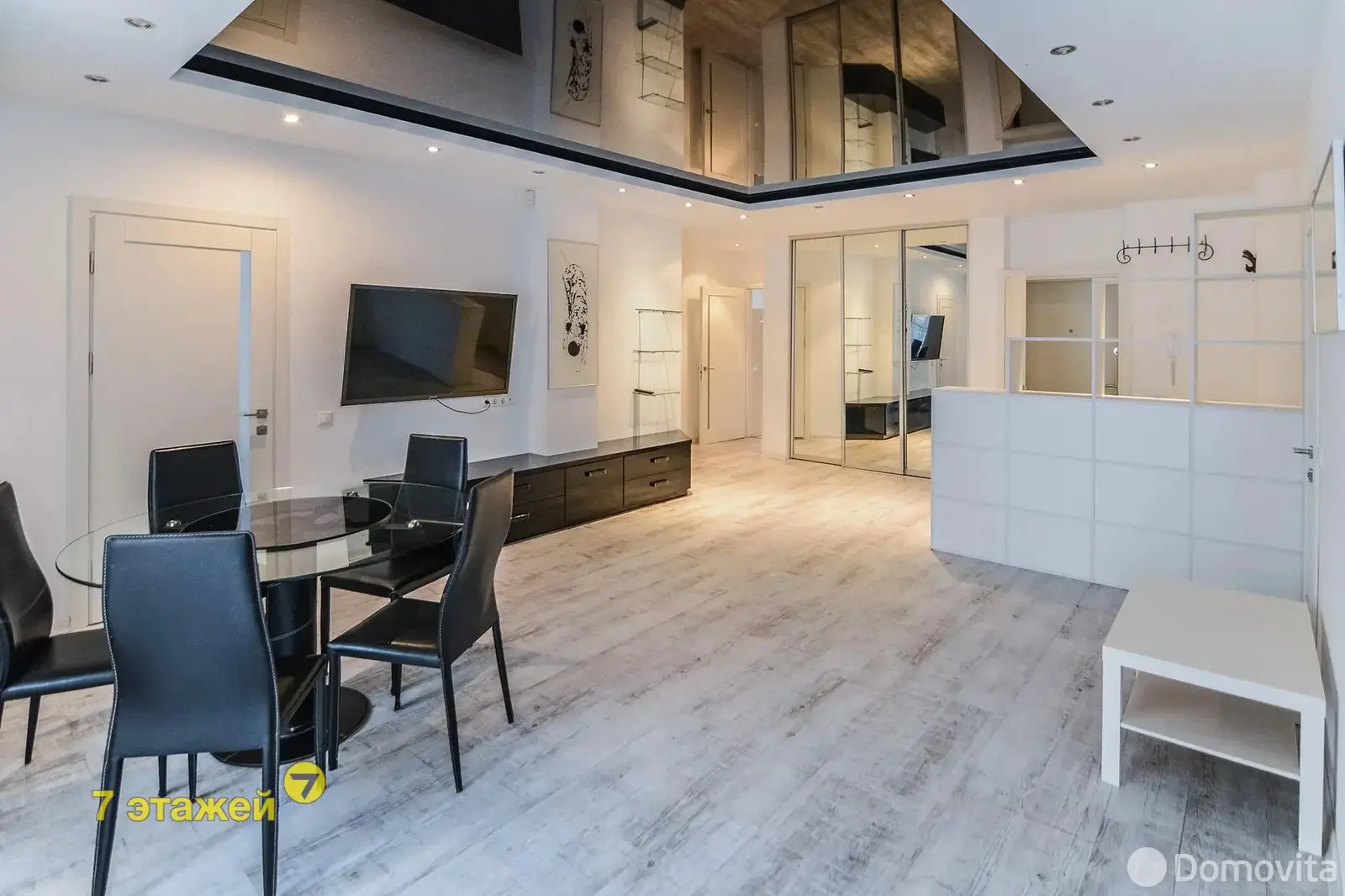 Снять 3-комнатную квартиру в Минске, ул. Петра Мстиславца, д. 4, 1200USD, код 148735 - фото 1