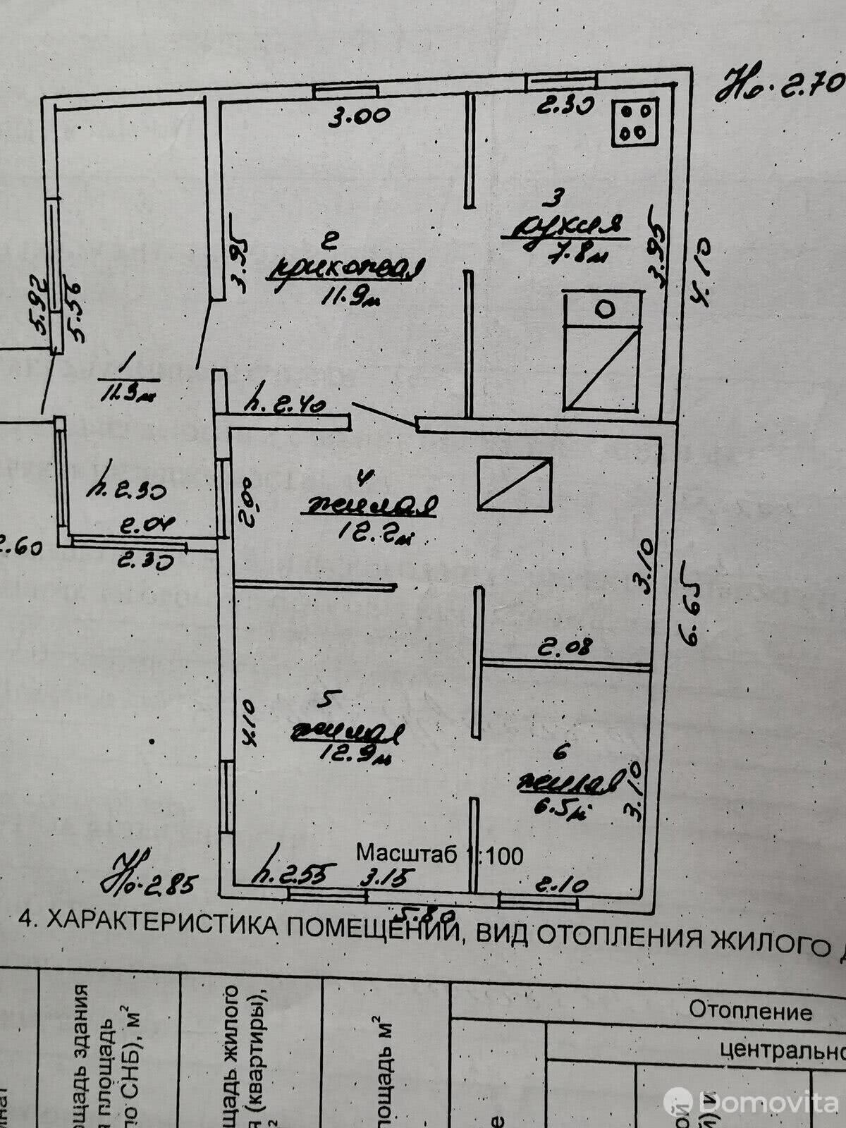 Продать 1-этажный коттедж в Юрьево, Минская область ул. Советская, 35000USD, код 633943 - фото 5