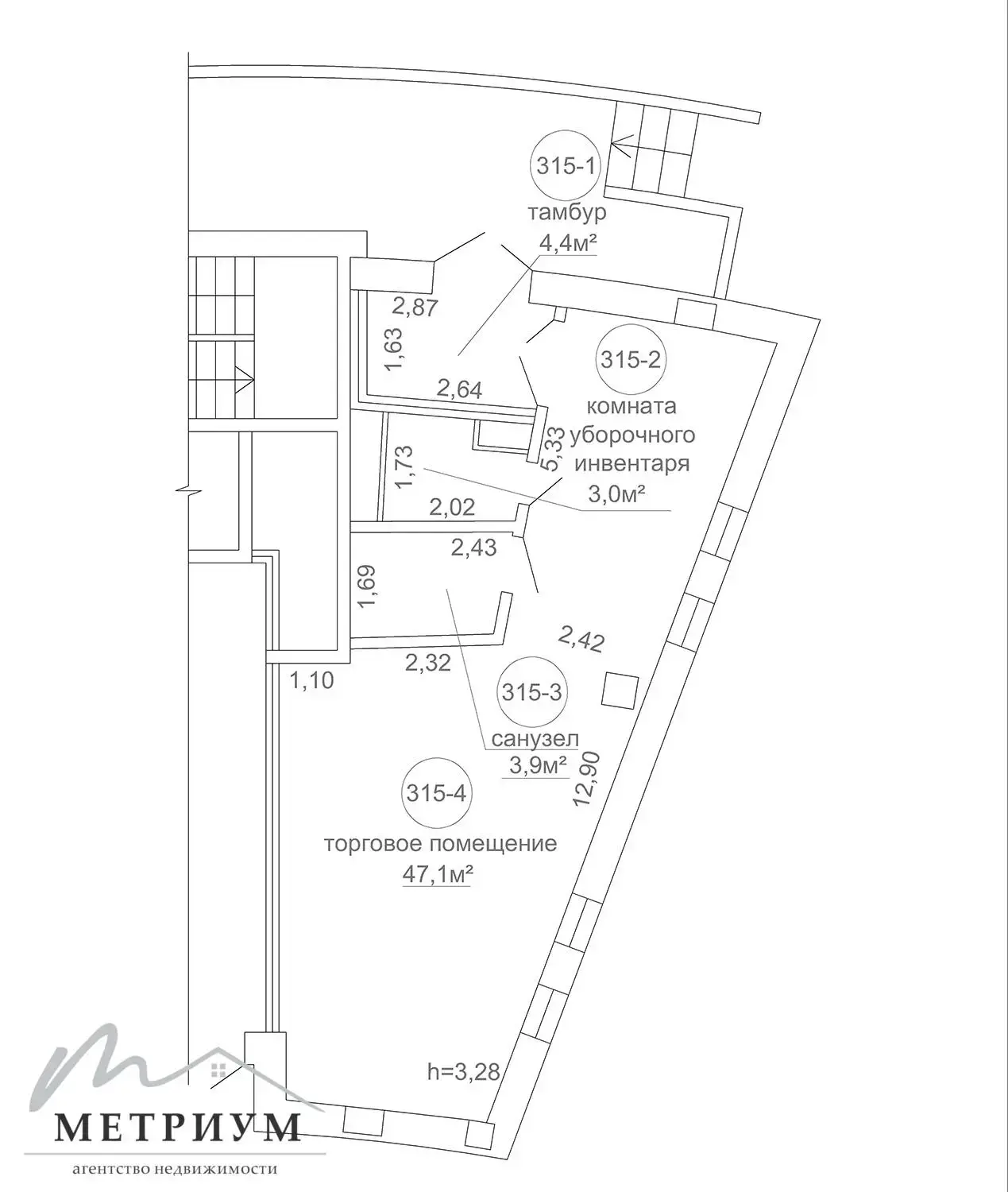 торговый объект, Минск, пр-т Газеты Правда, д. 1, стоимость продажи 301 848 р.