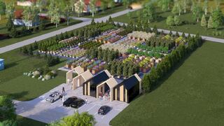 В одном из городов Беларуси появится новый жилой квартал и магазин-сад в стиле барнхаус — и это не Минск