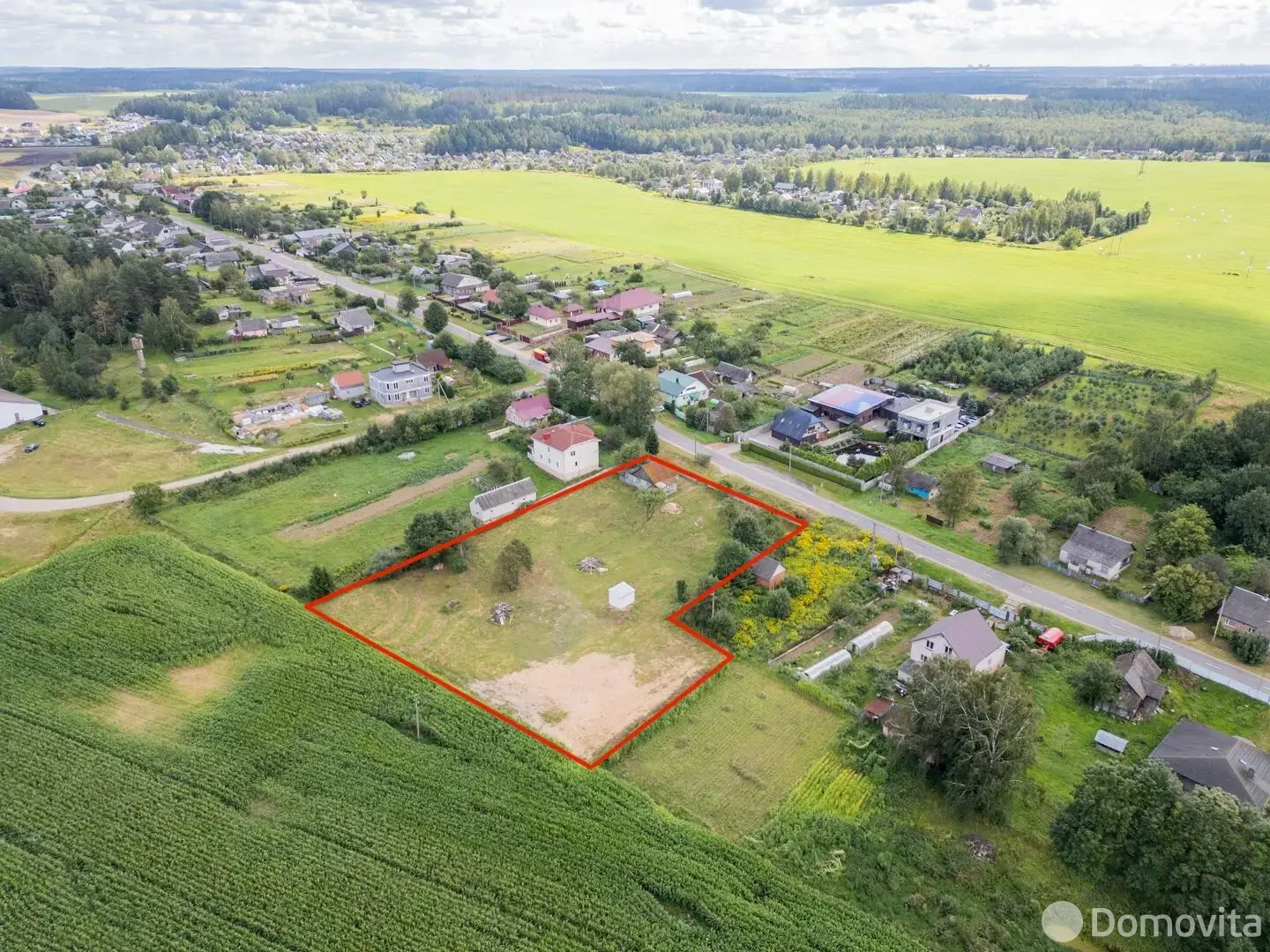 участок, Паперня, ул. Полевая, д. 9 