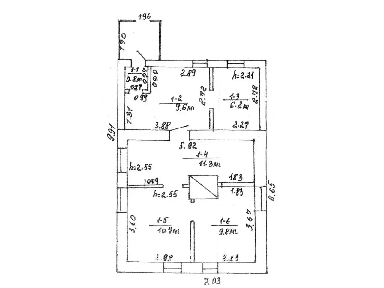 Продажа 1-этажной дачи в Уше Минская область, 17000USD, код 184489 - фото 13