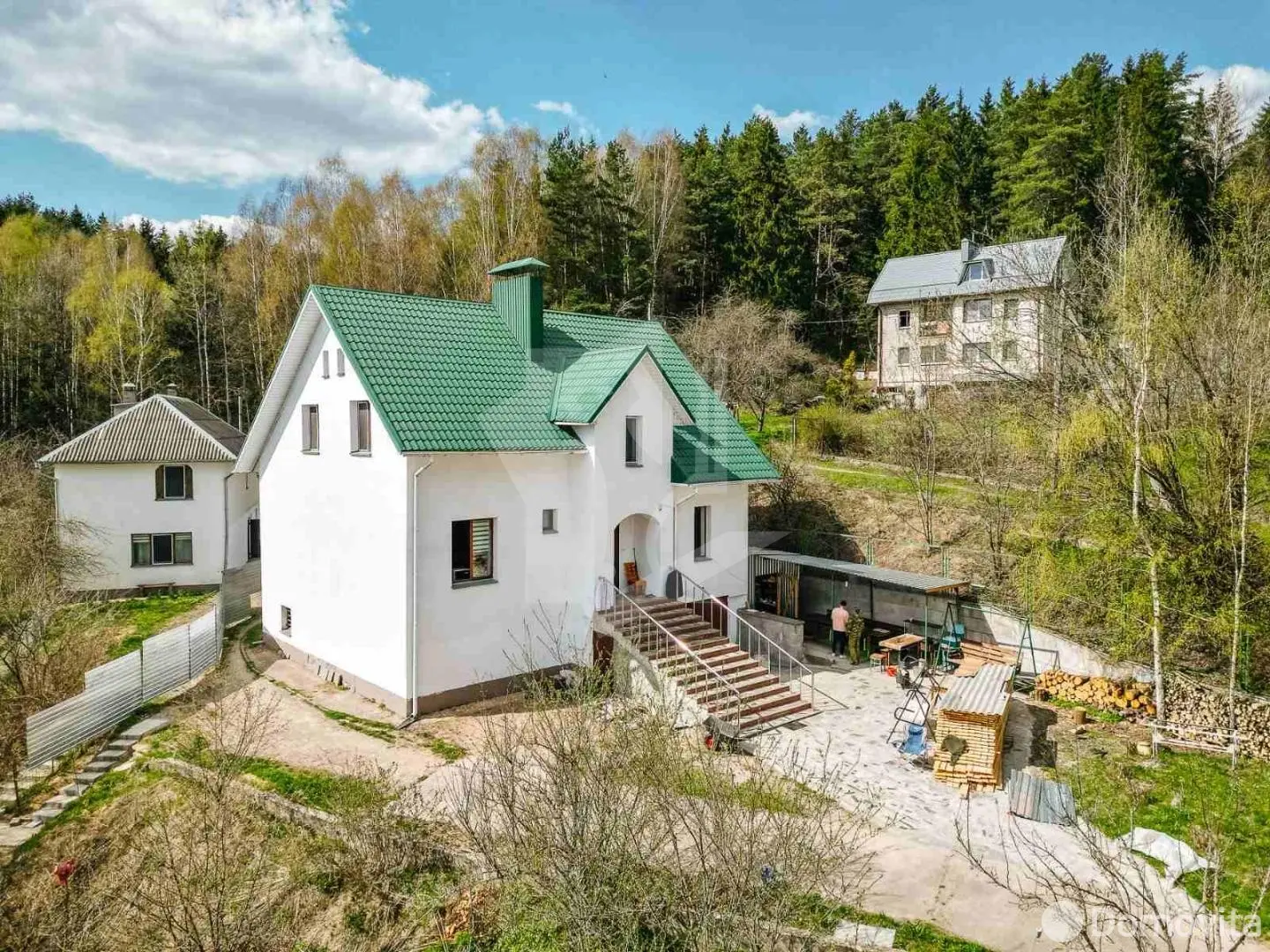 дом, Губичи, ул. Набережная, стоимость аренды 1 467 р./мес.