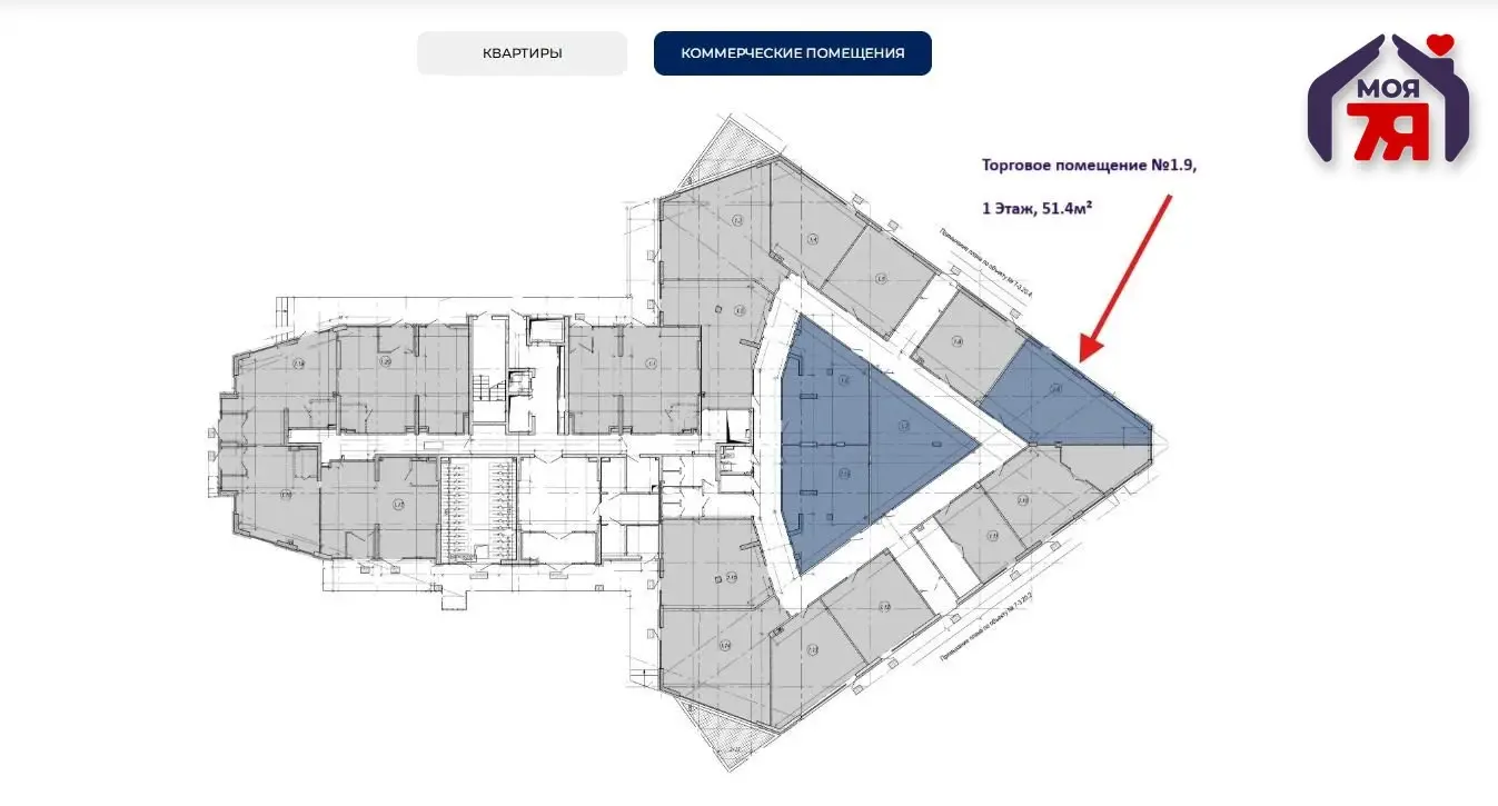 Продажа торгового помещения на ул. Брилевская, д. 27 в Минске, 95090EUR, код 997680 - фото 4